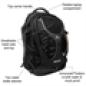 Preview: Rucksack G - Train Schwarz Kurgo